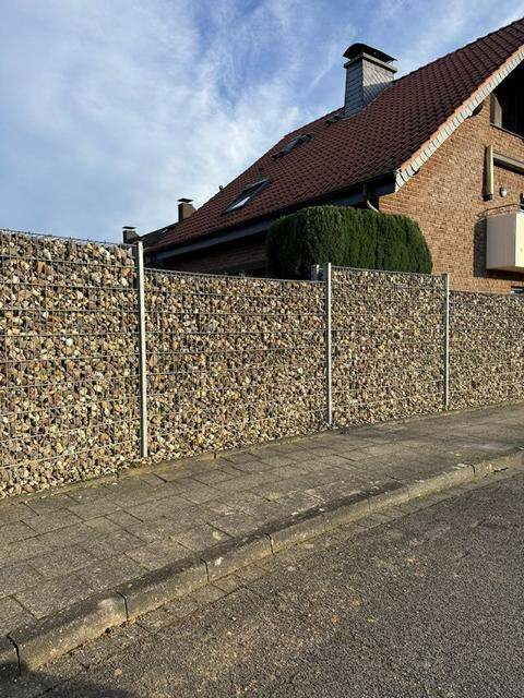 Gabionenzaun in Korschenbroich